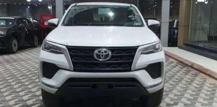 تويوتا فورتشنر جى اكس 2 بدون دبل  2026